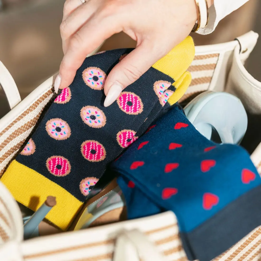 Doughnut Bamboo Socks - Image 4