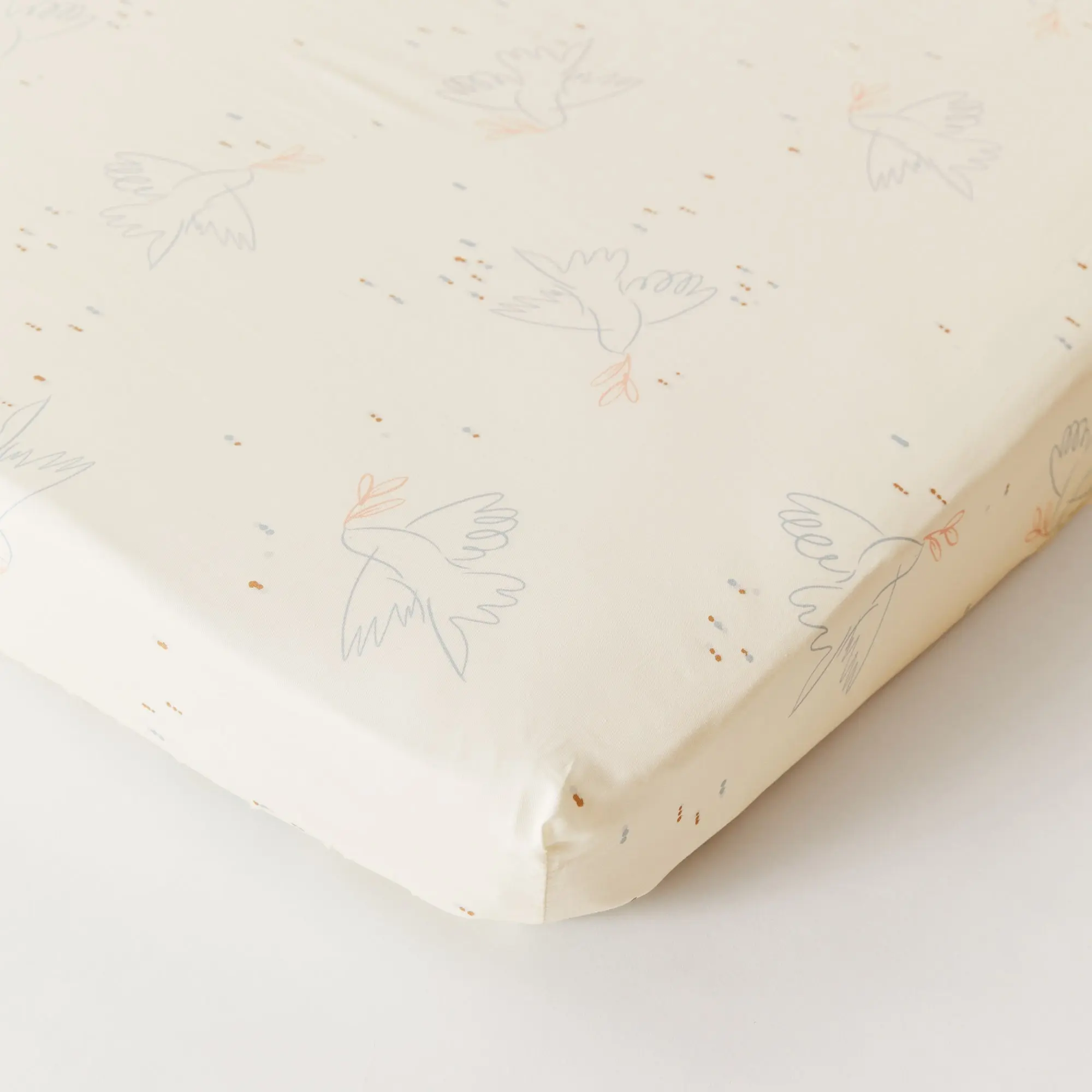 Dove Organic Cotton Fitted Sheet - Image 5