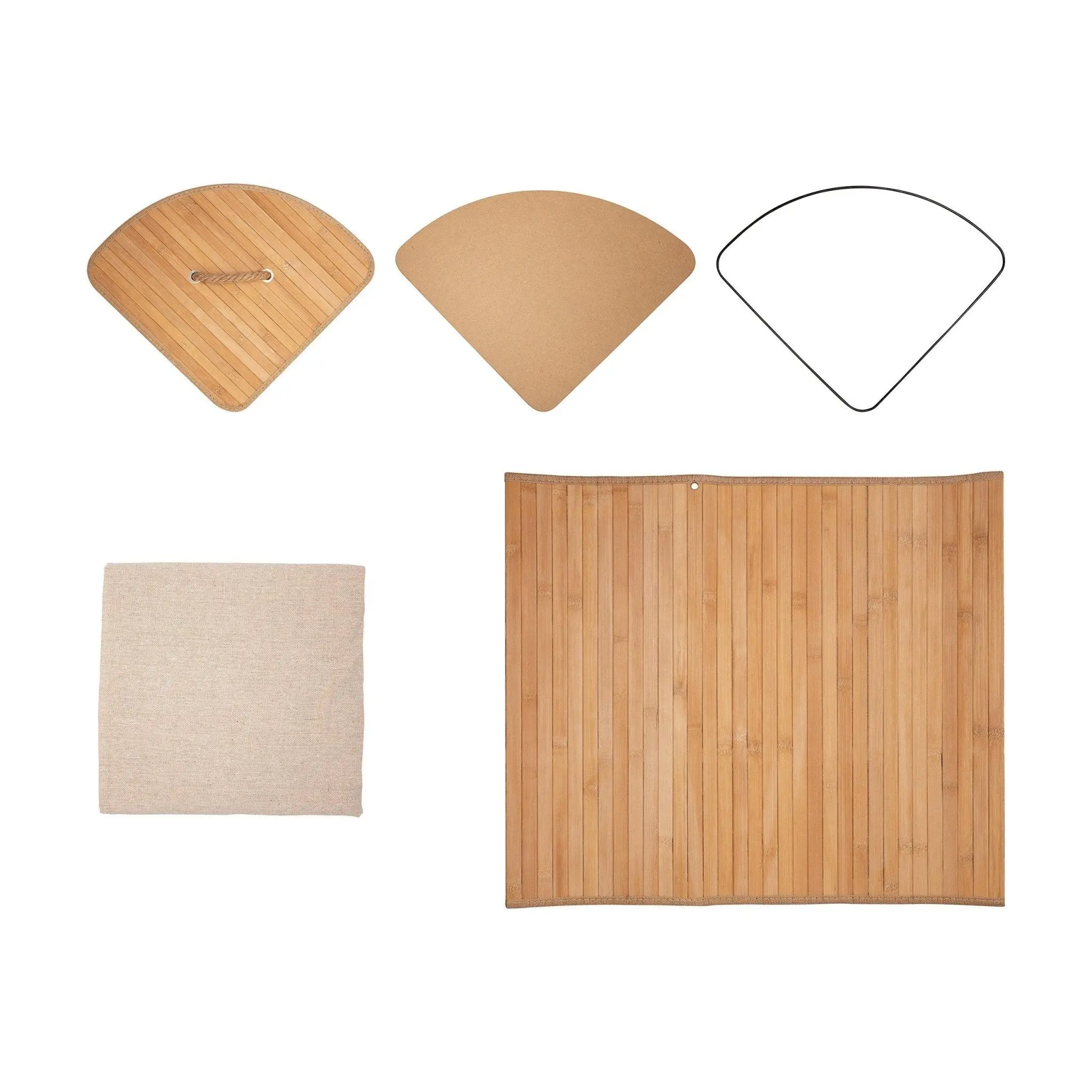 Bamboo Laundry Basket with Lid and Removable Lining - Image 16