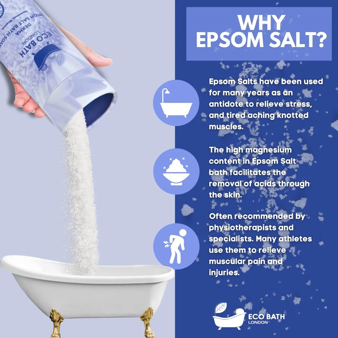 Derma Epsom Salt Bath Soak - Tube - Image 5