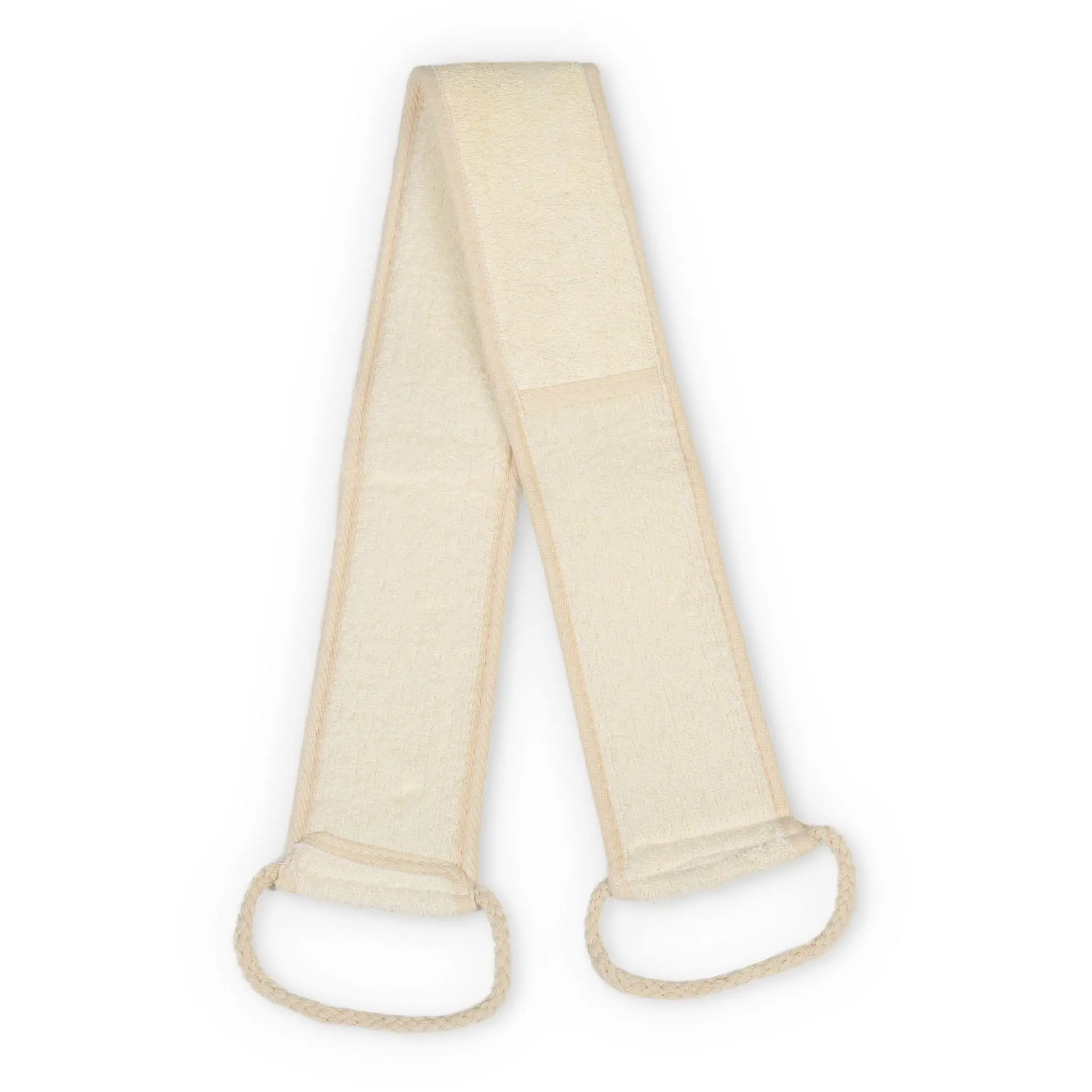 Natural Loofah Strap - Premium Back Scrubber for Deep Exfoliation