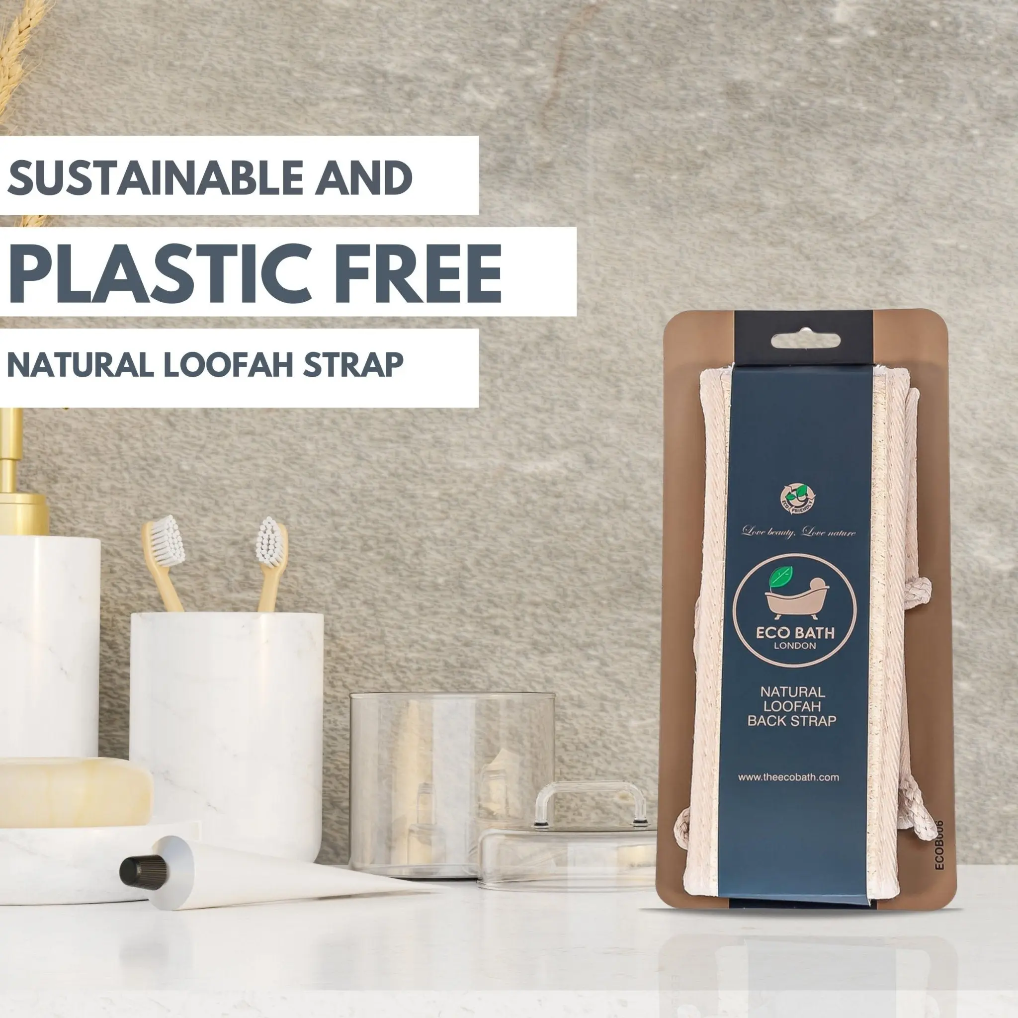 Natural Loofah Strap - Premium Back Scrubber for Deep Exfoliation - Image 6