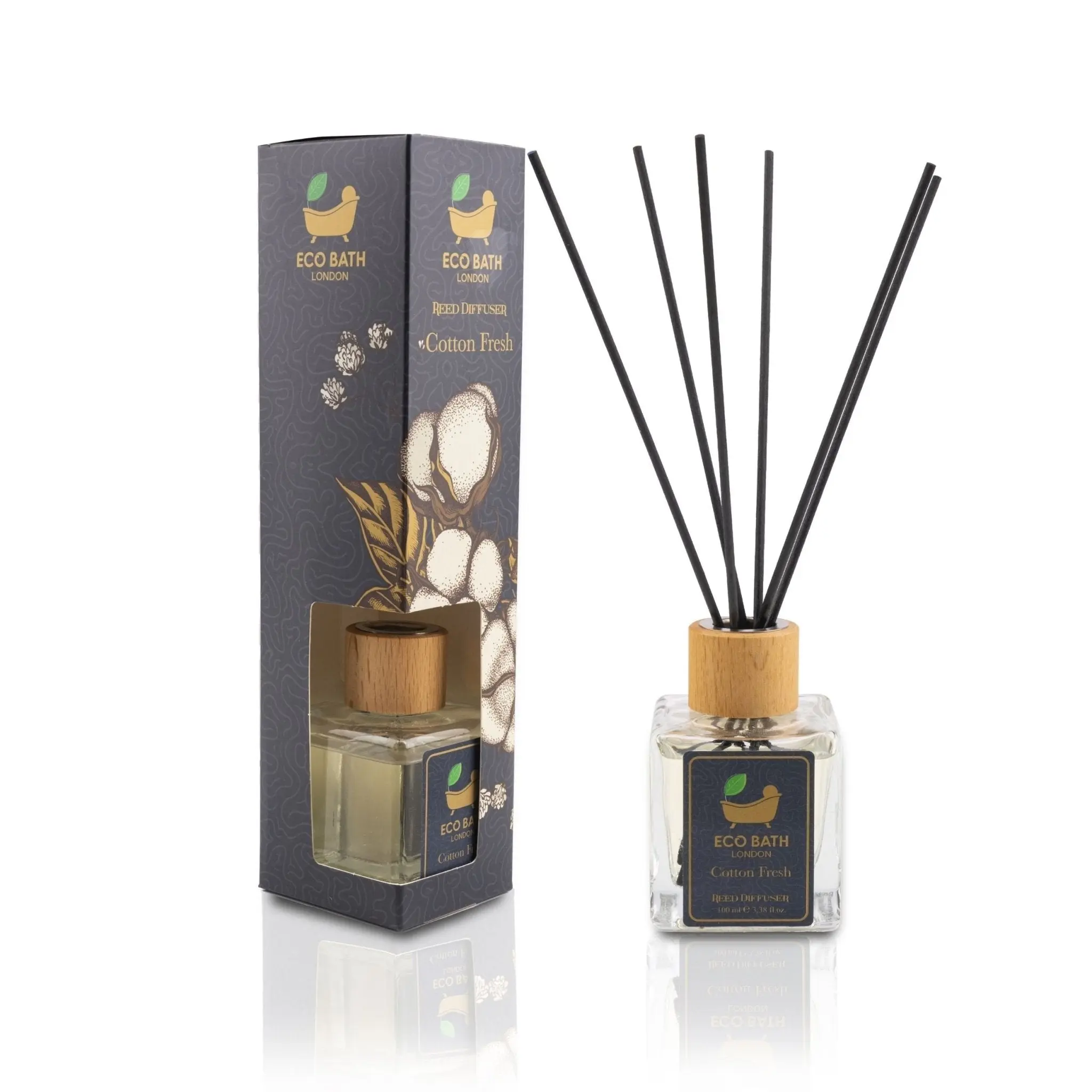 Reed Diffuser Collection - Luxurious Home Fragrance, Long-Lasting Room Diffusers with Natural Essential Oils, 100ml (3.38 Fl.Oz), Multiple Scents Available - Image 4