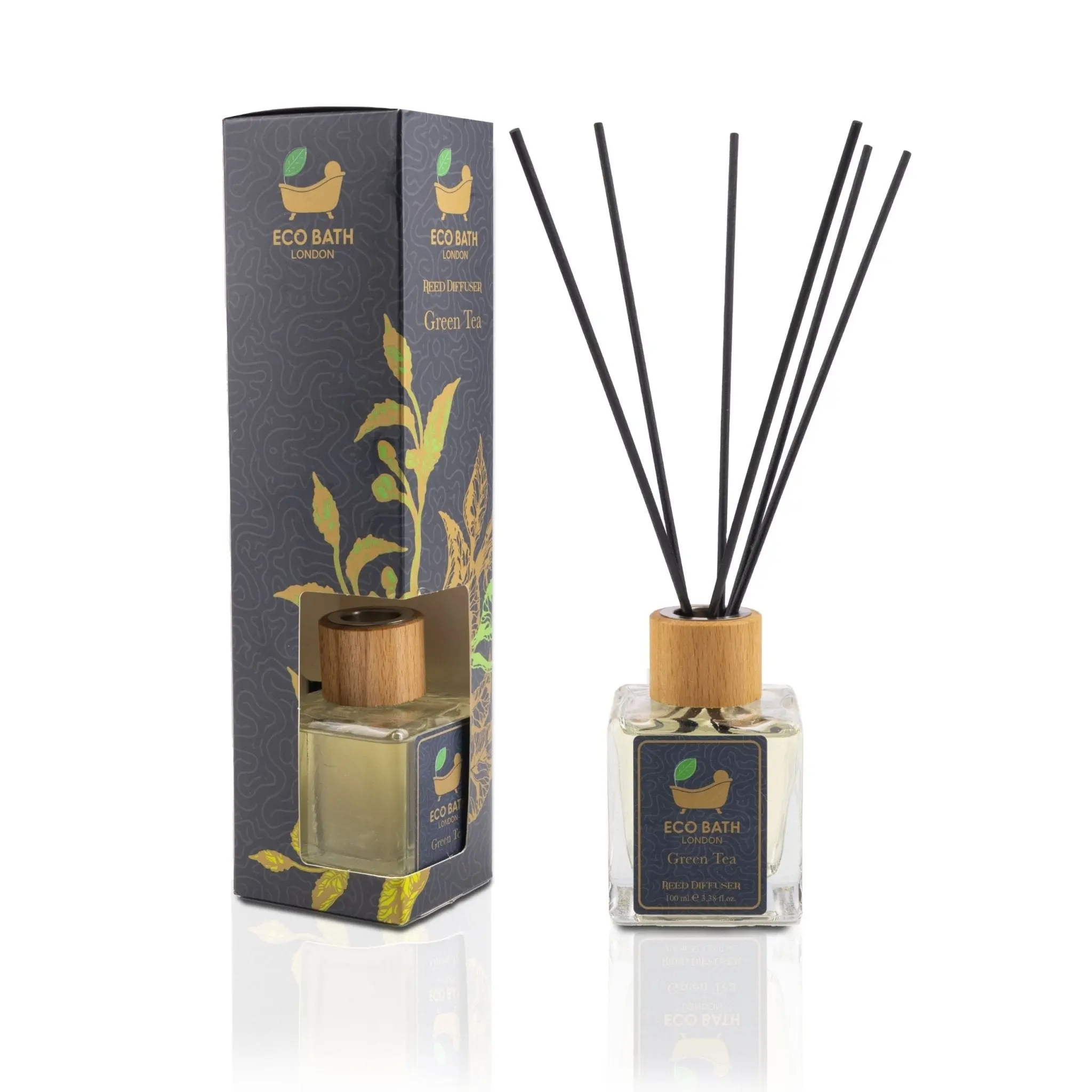 Reed Diffuser Collection - Luxurious Home Fragrance, Long-Lasting Room Diffusers with Natural Essential Oils, 100ml (3.38 Fl.Oz), Multiple Scents Available - Image 8