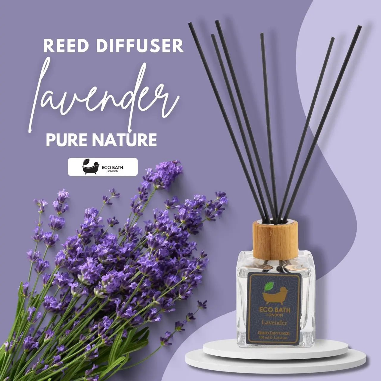 Reed Diffuser Collection - Luxurious Home Fragrance, Long-Lasting Room Diffusers with Natural Essential Oils, 100ml (3.38 Fl.Oz), Multiple Scents Available - Image 9