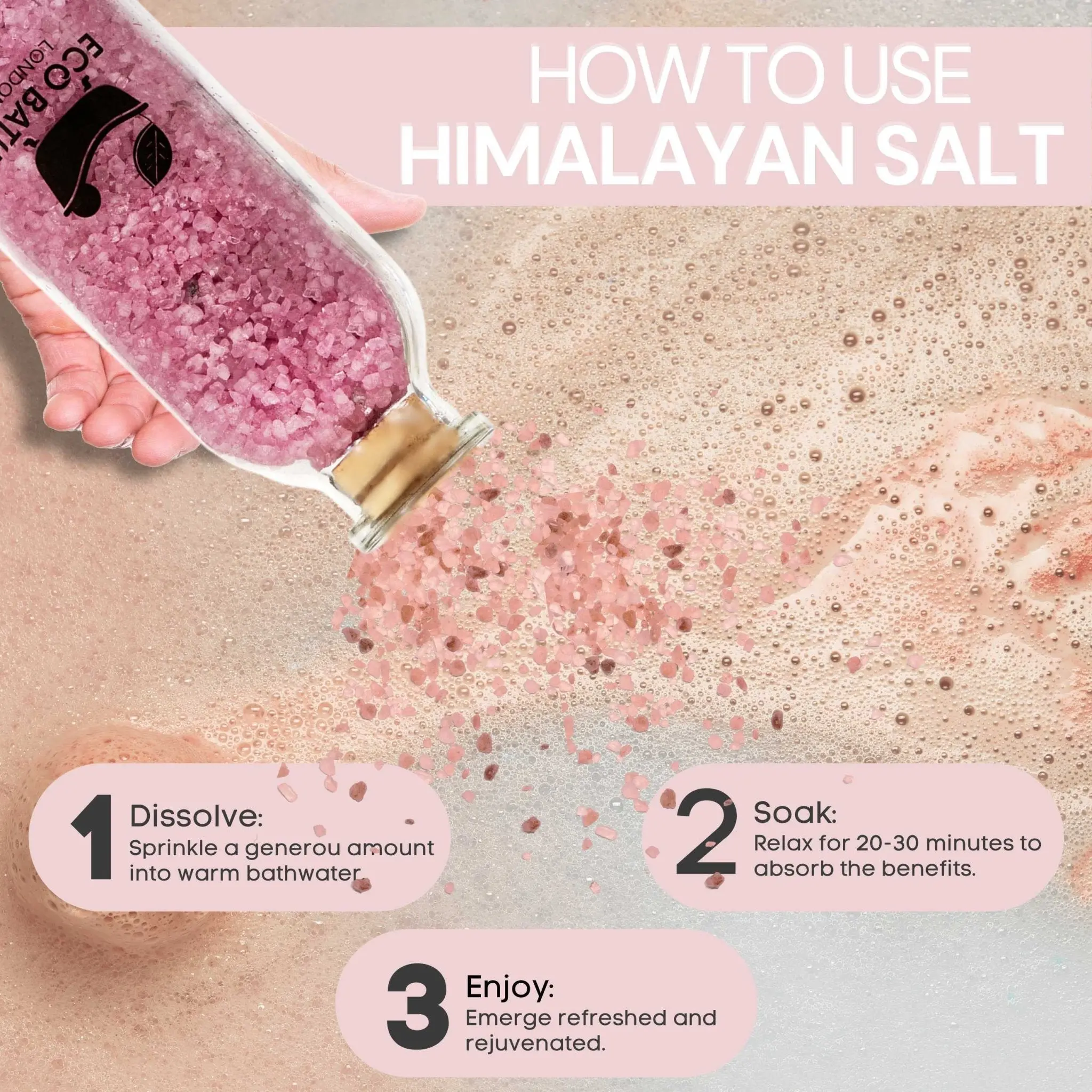 Relaxing Dead Sea Salt - 300g - Image 4