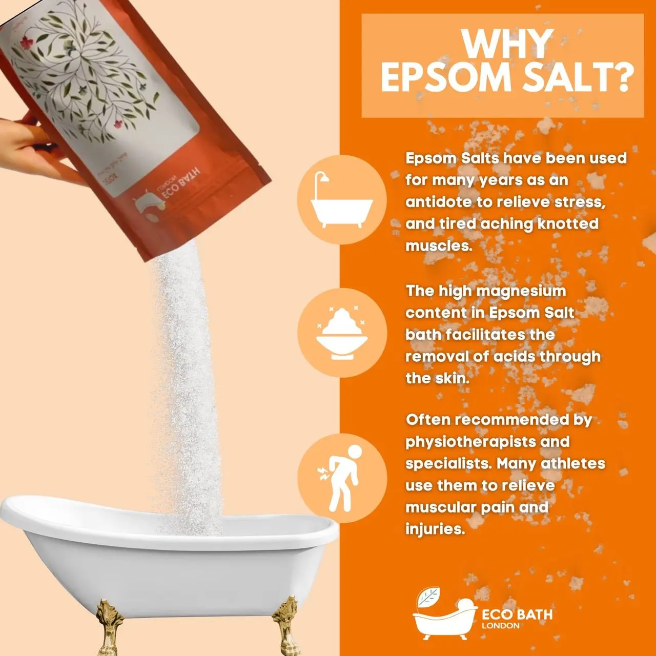 Detox Epsom Salt Bath Soak - Pouch | 500g & 1000g - Image 5