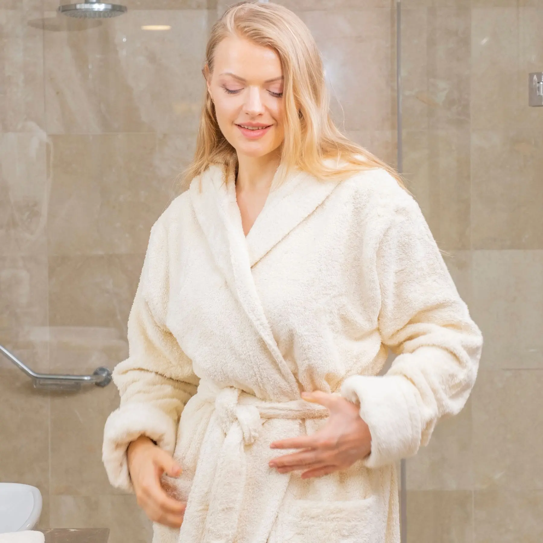 Organic Cotton Bathrobe - Image 6