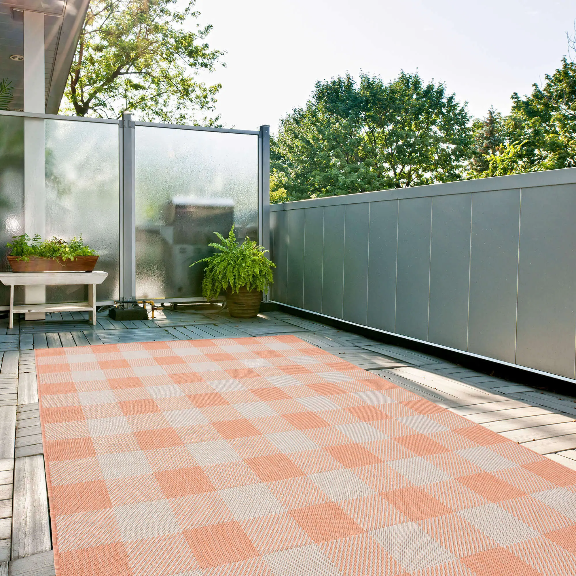 Ecology Outdoor Rug Orange | 700OR - Image 3