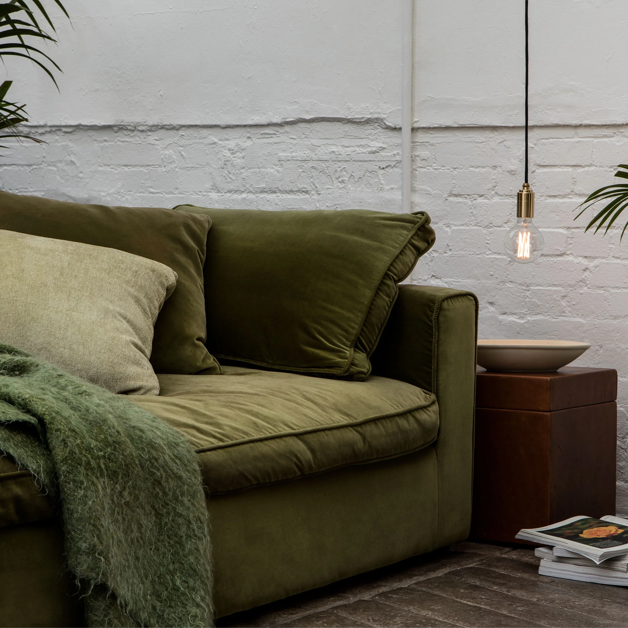 Elva Pendant Light Tinted in Graphite - Image 2