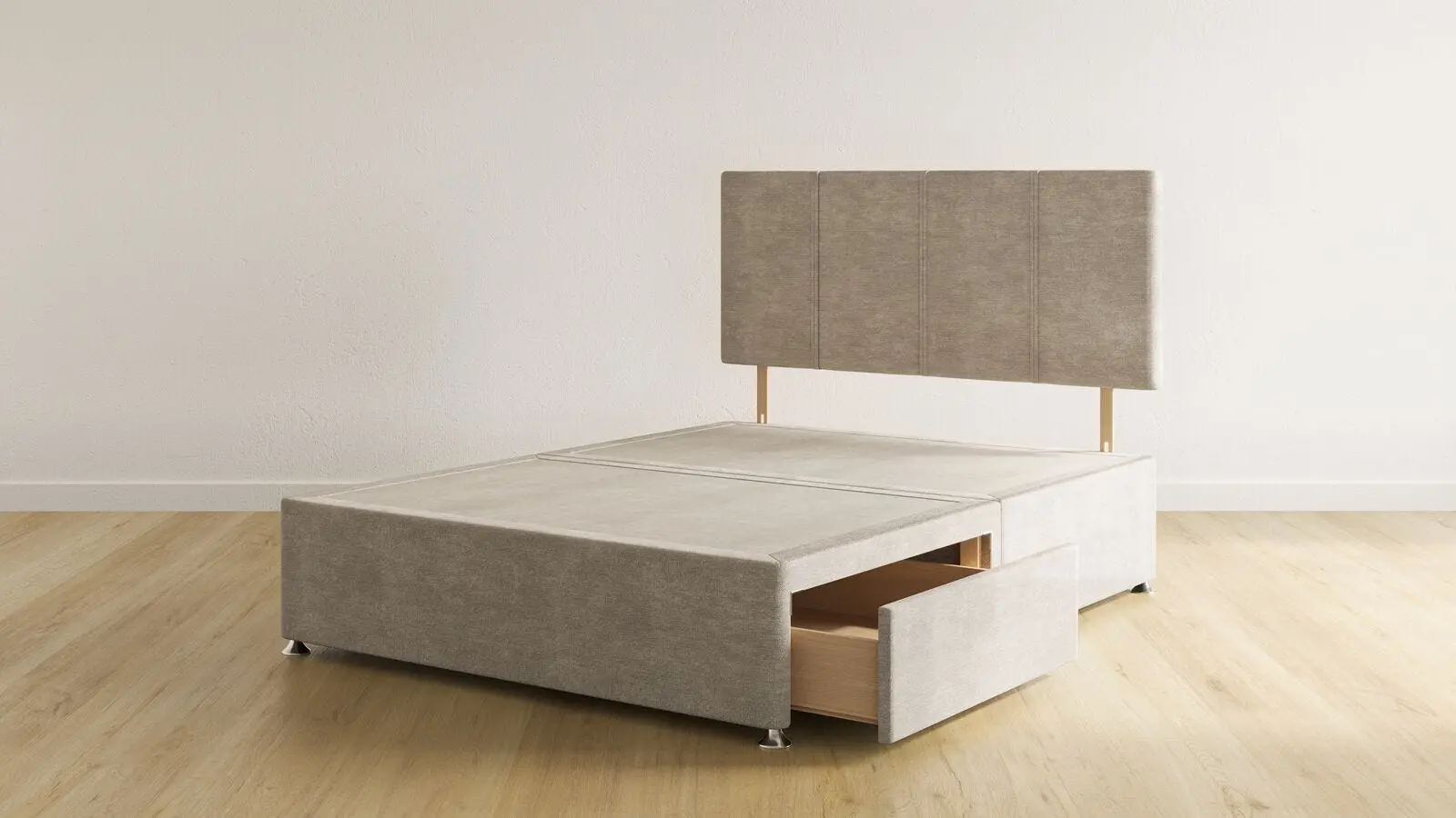 Beige Divan Bed