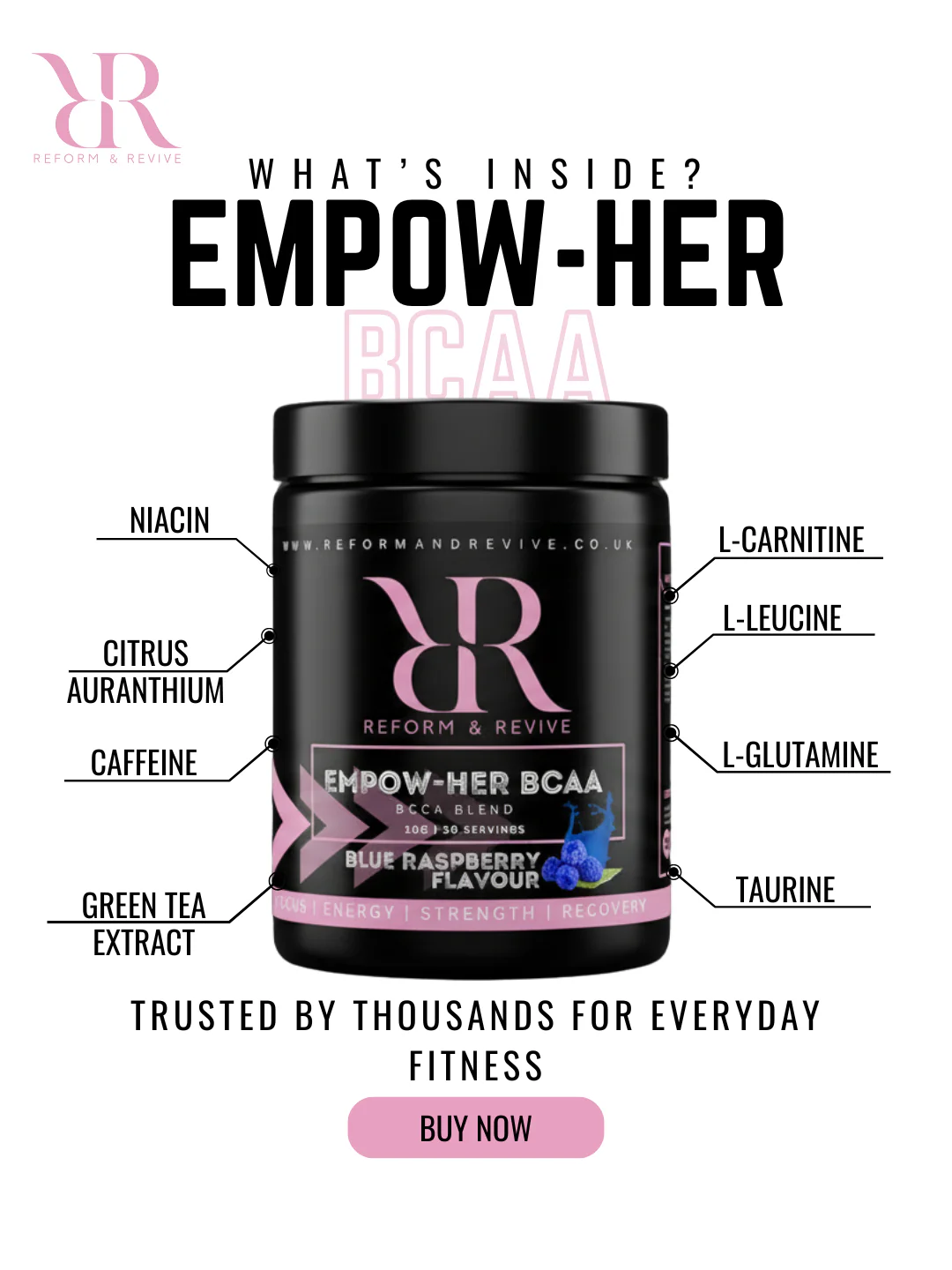 EMPOW-HER BCAAs 300g - Image 5