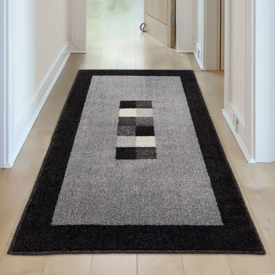 Ephesus Grey Black Rug | 7439GB - Image 12
