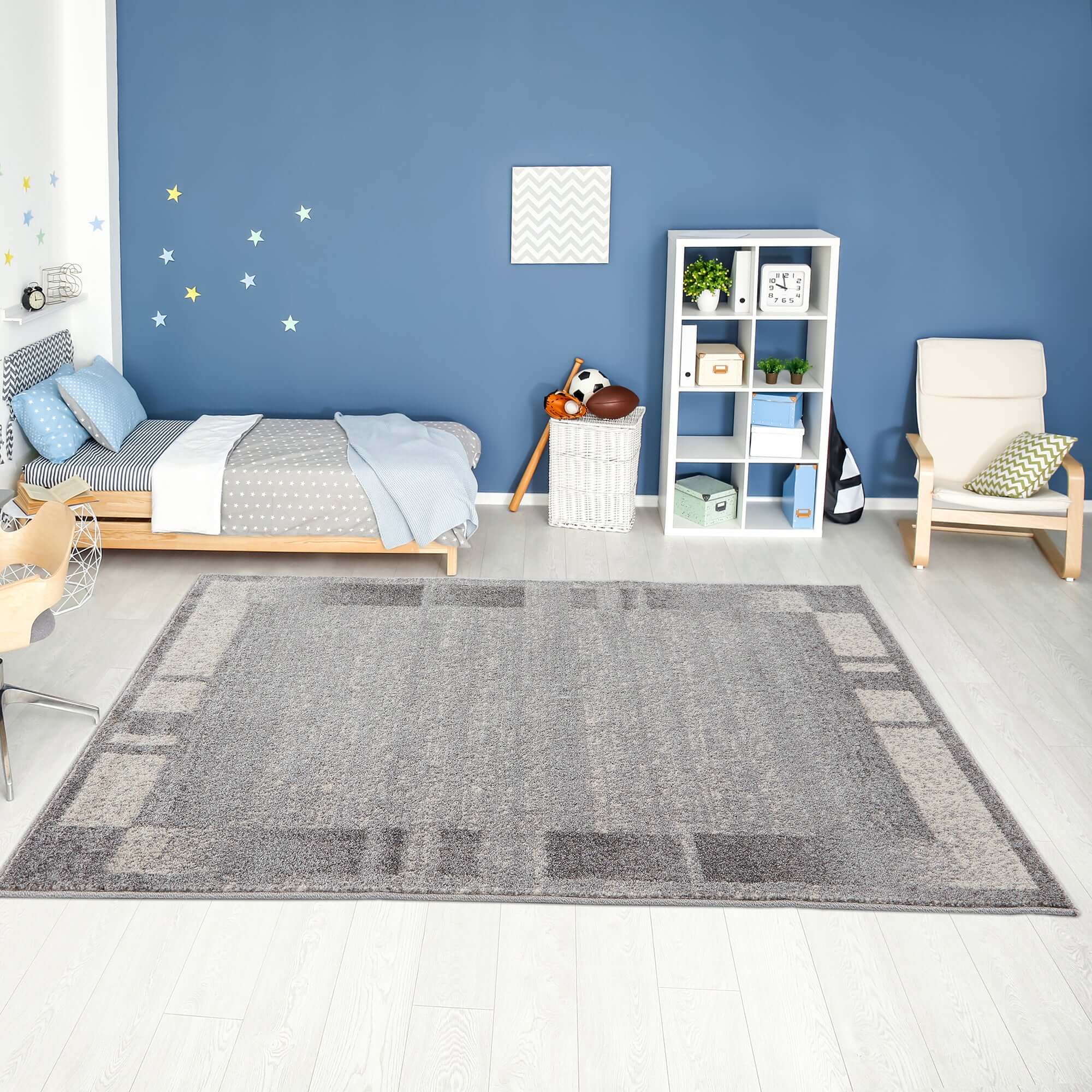 Ephesus Grey Cream Rug | 7438GC - Image 6