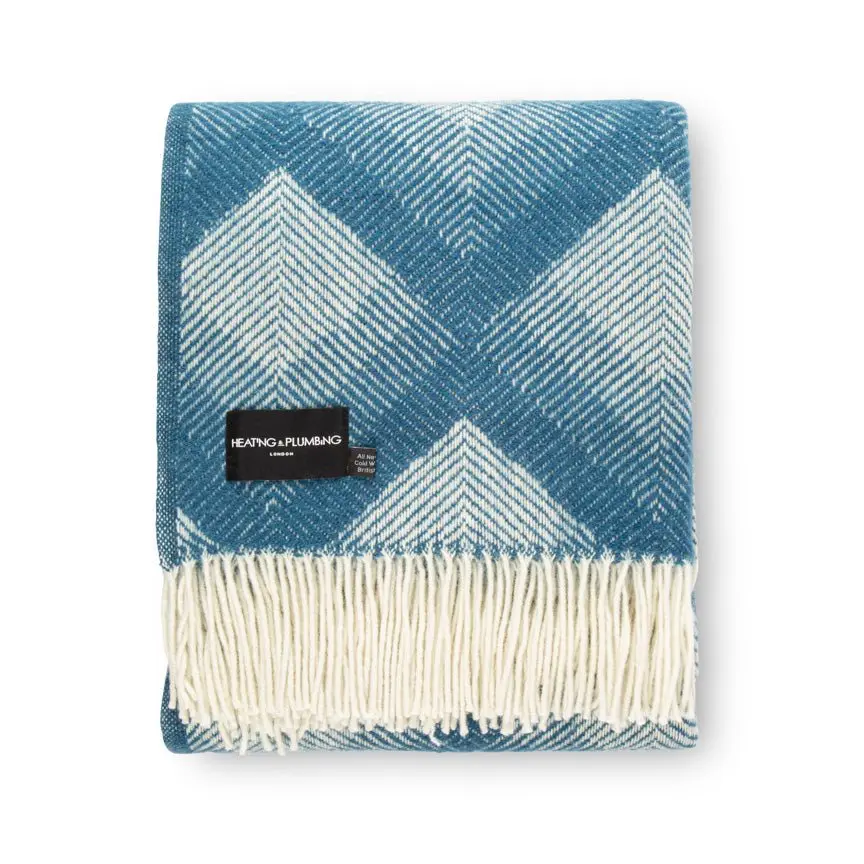 Swinging London Evening Tales - Pure New Wool Blanket - Image 5