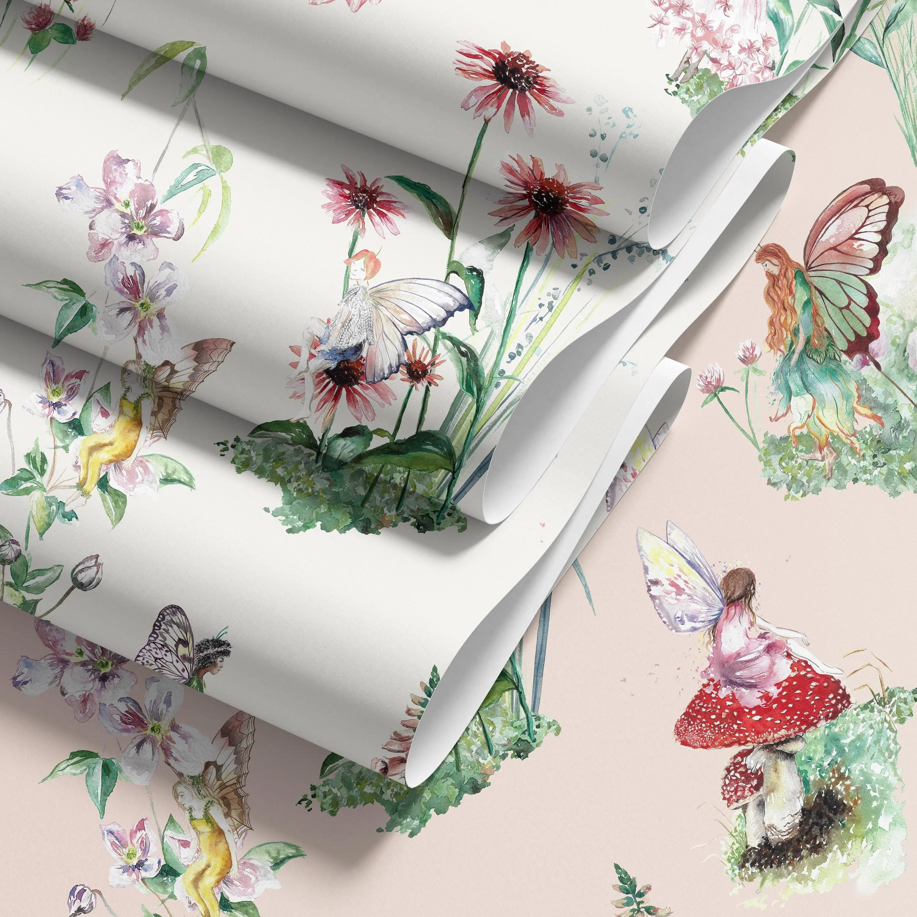 Fairy Garden Children's Wallpaper - Image 3