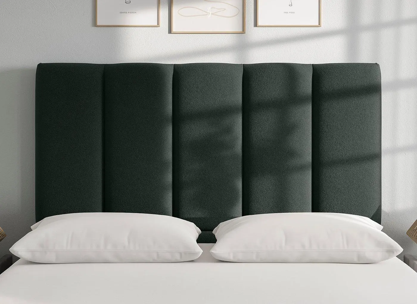 Flaxby Gransmore Headboard - Green