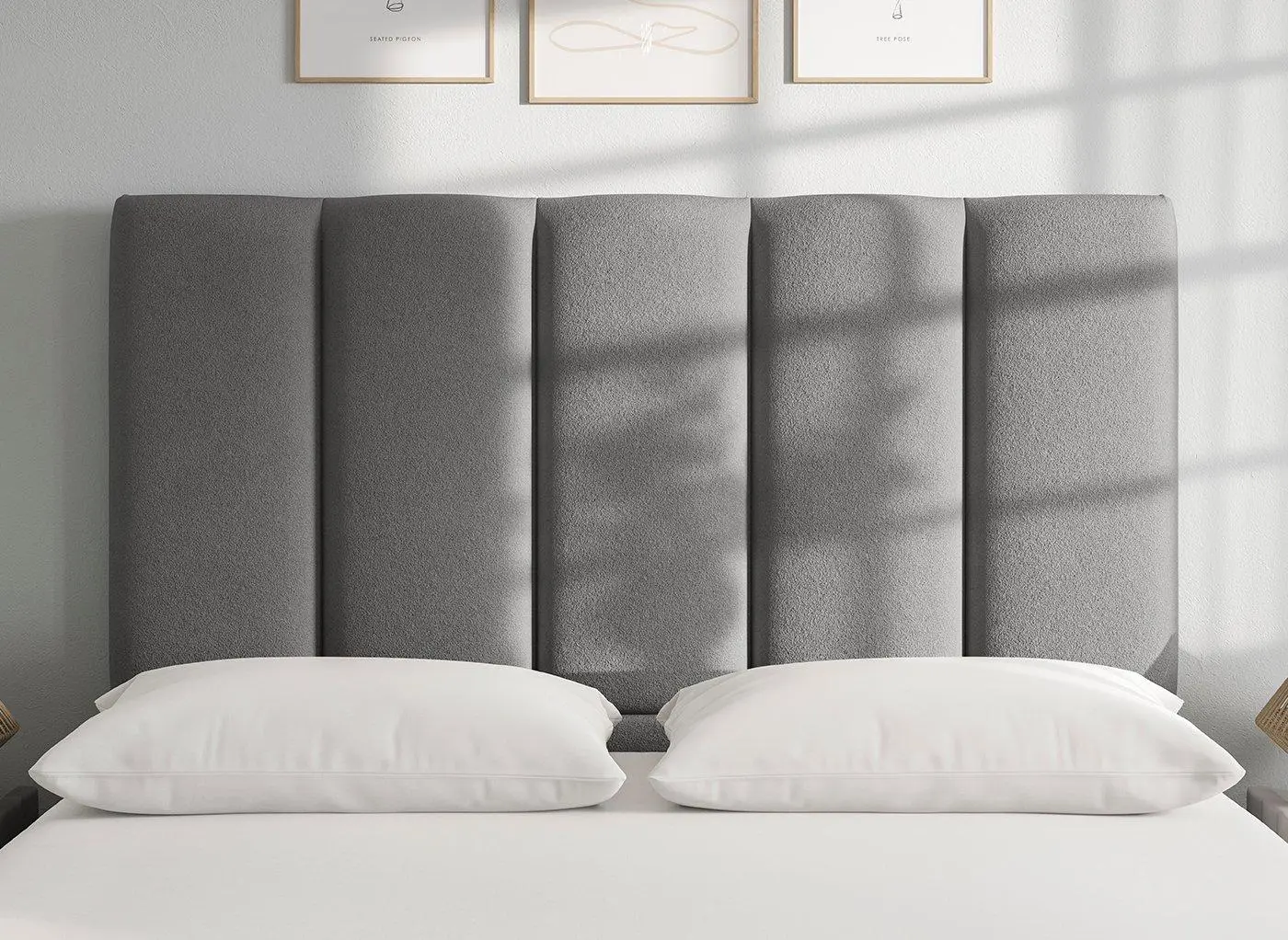 Flaxby Gransmore Headboard - Silver