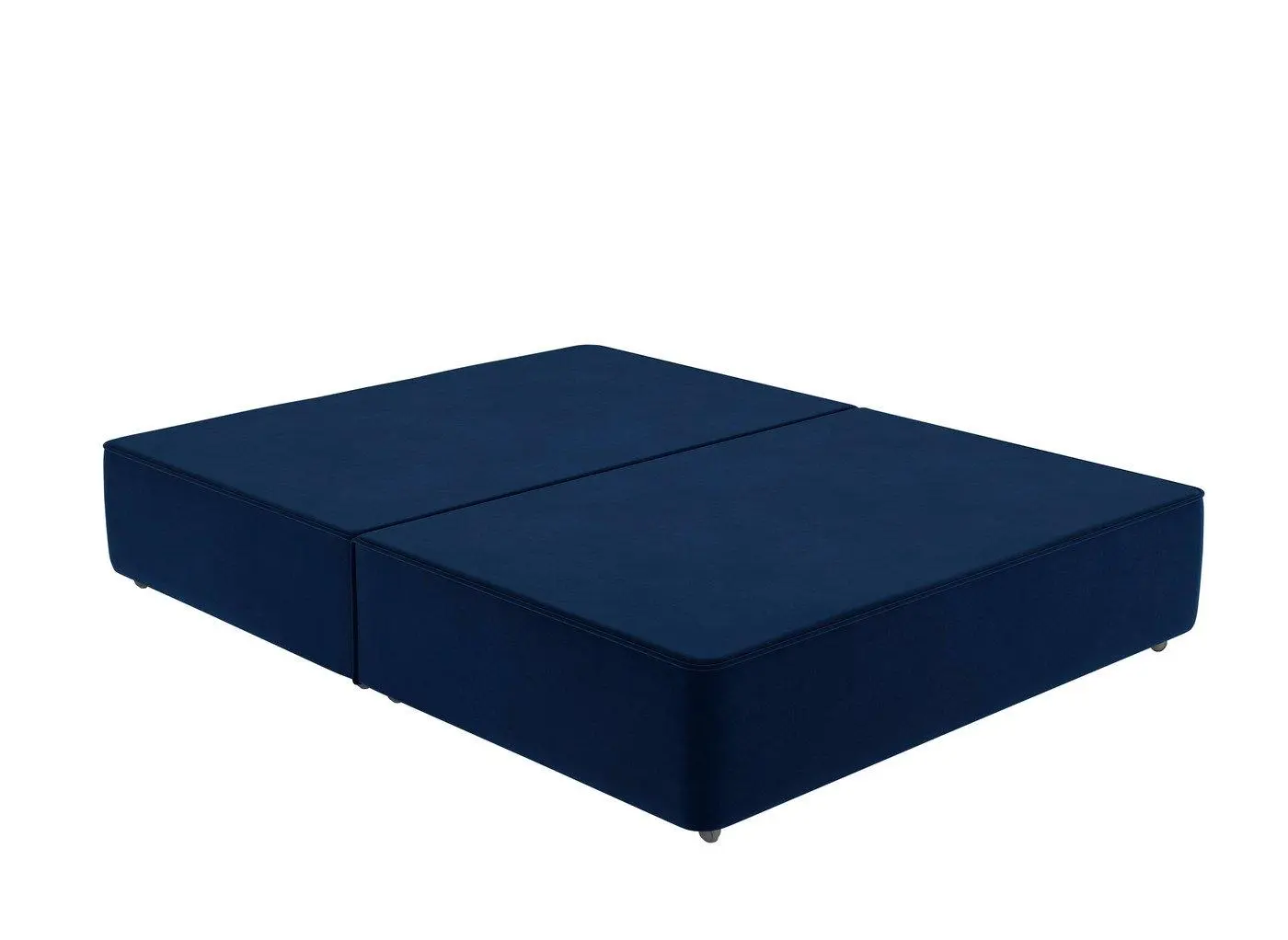 Flaxby Sprung Divan Base - Blue