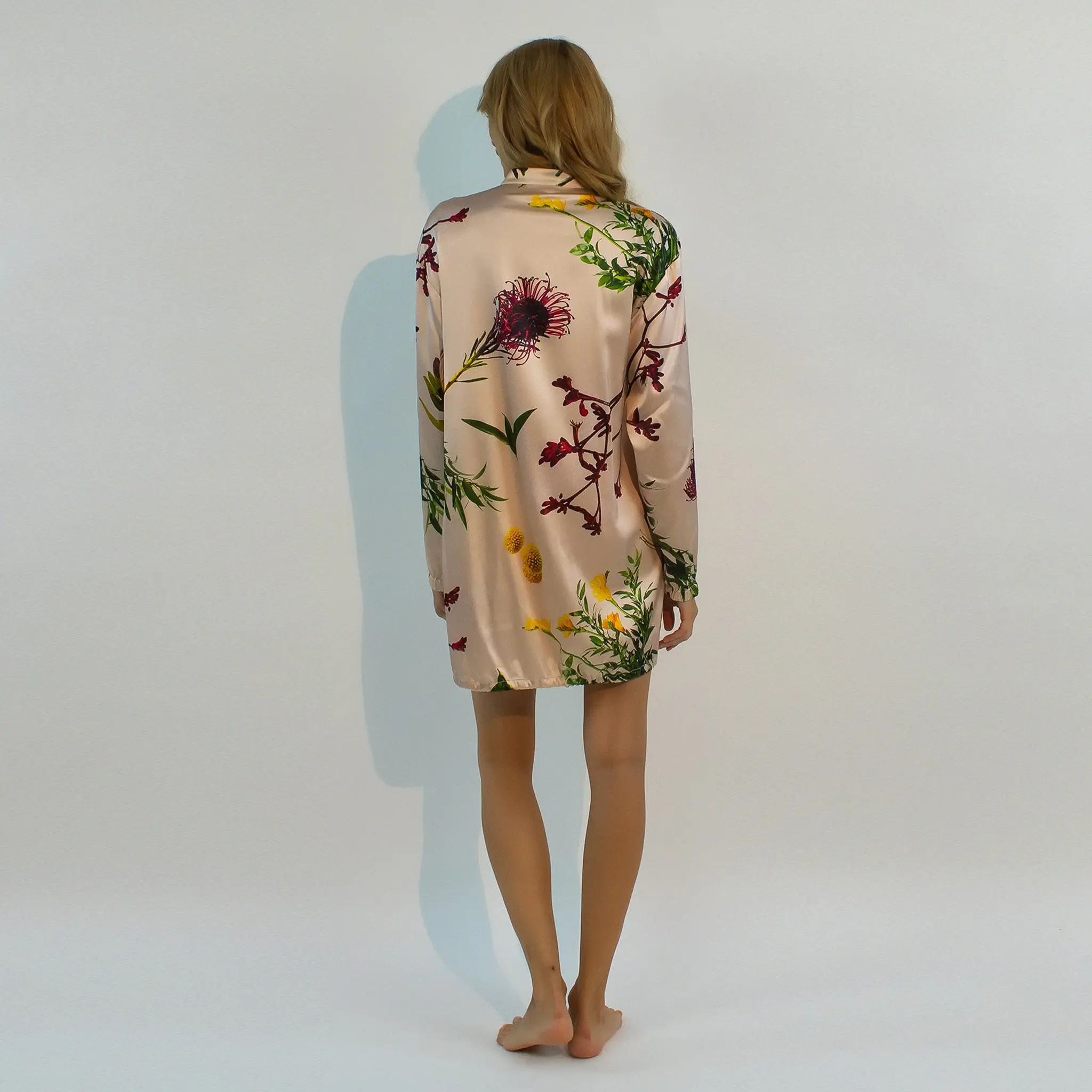 FLYING FLOWER Silk Bomber - Image 2
