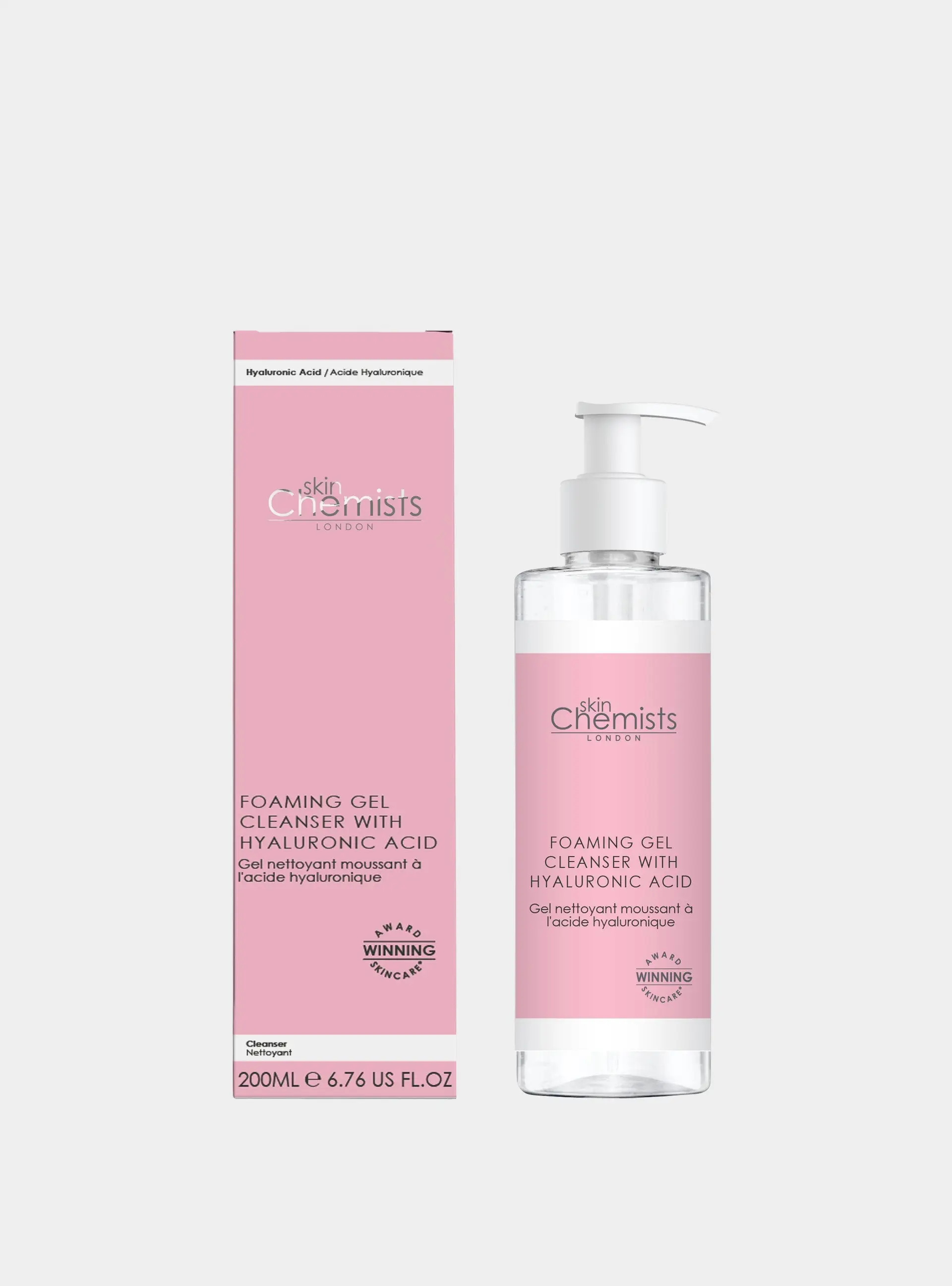 Foaming Gel Cleanser with Hyaluronic Acid 200ml