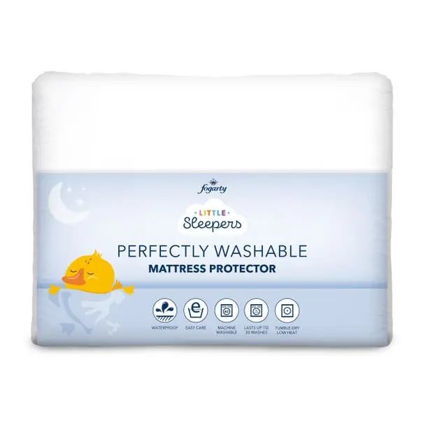 Fogarty Little Sleepers Perfectly Washable Waterproof Mattress Protector - Image 4