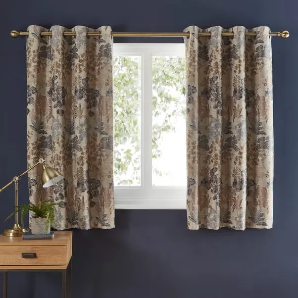 Folk Tree Eyelet Curtains - Image 5