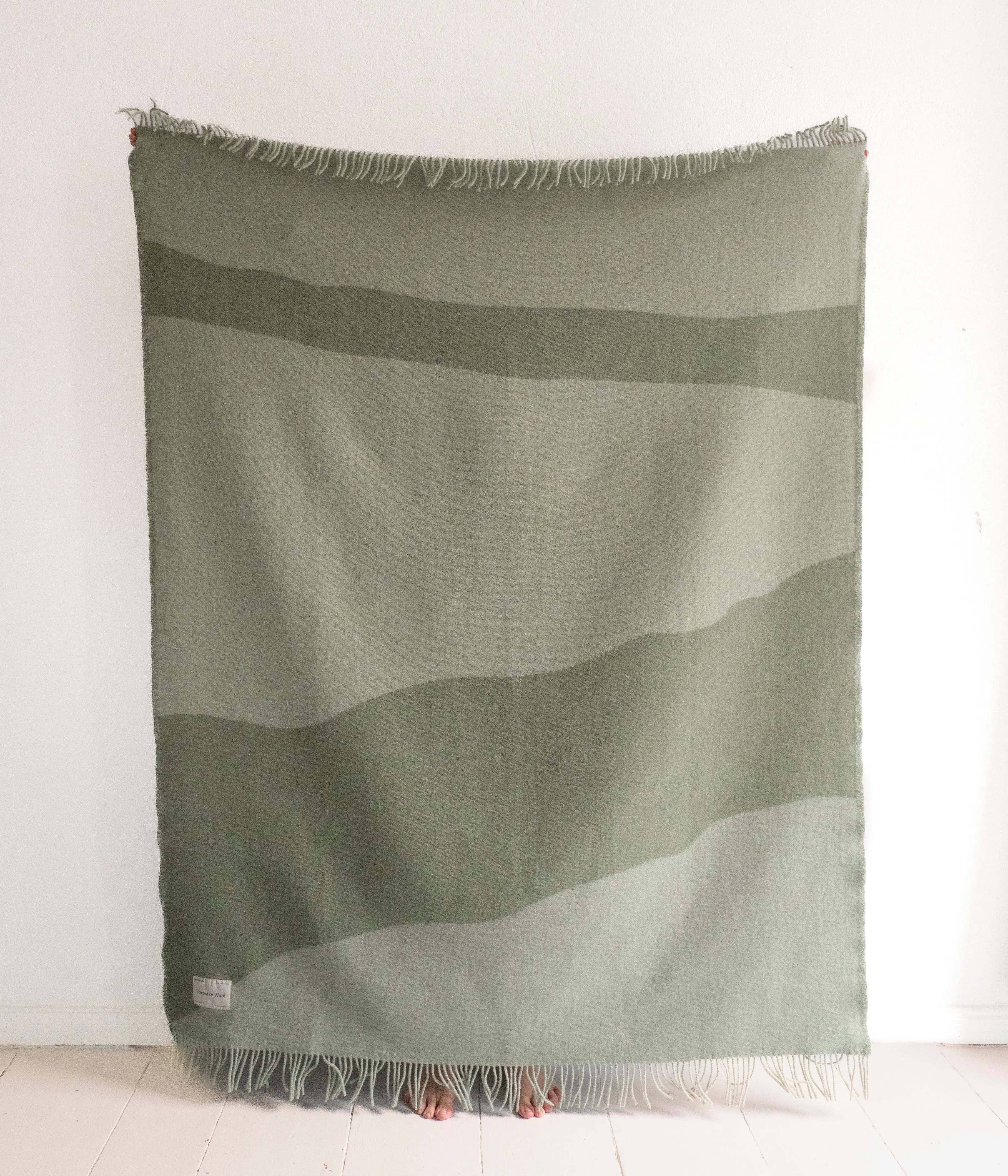 FOREST Soft sage Blanket - Image 2
