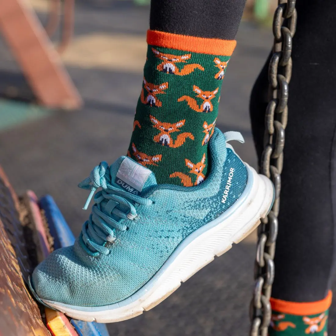 Fox Matching Bamboo Socks (Adult & Child) - Image 4