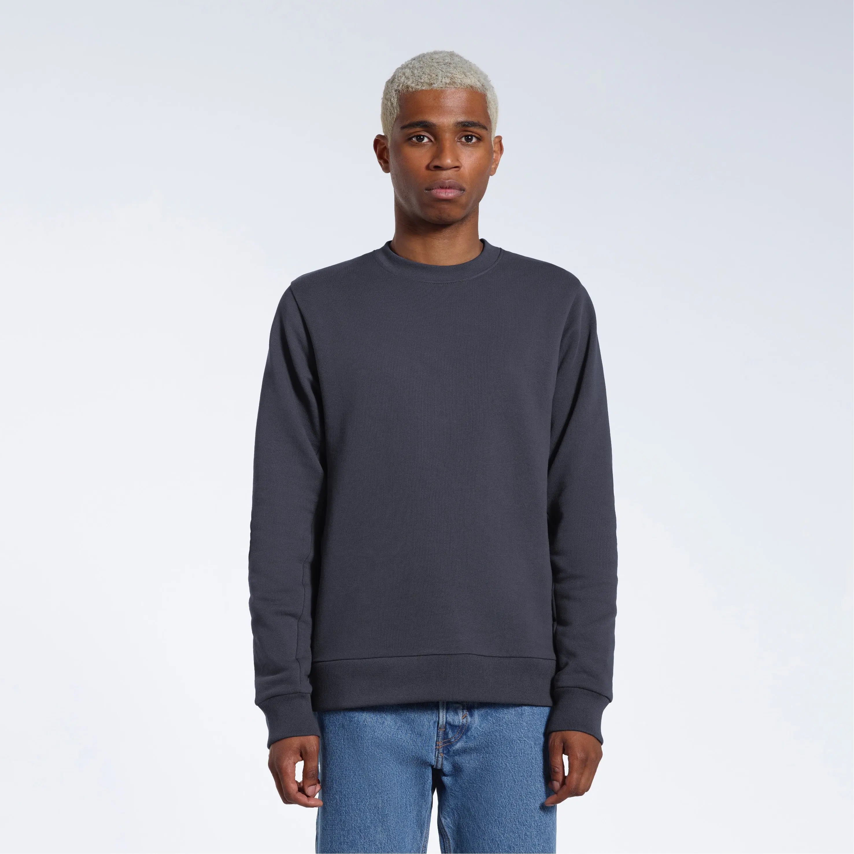 French Terry Mens Organic Sweatshirt - Image 36