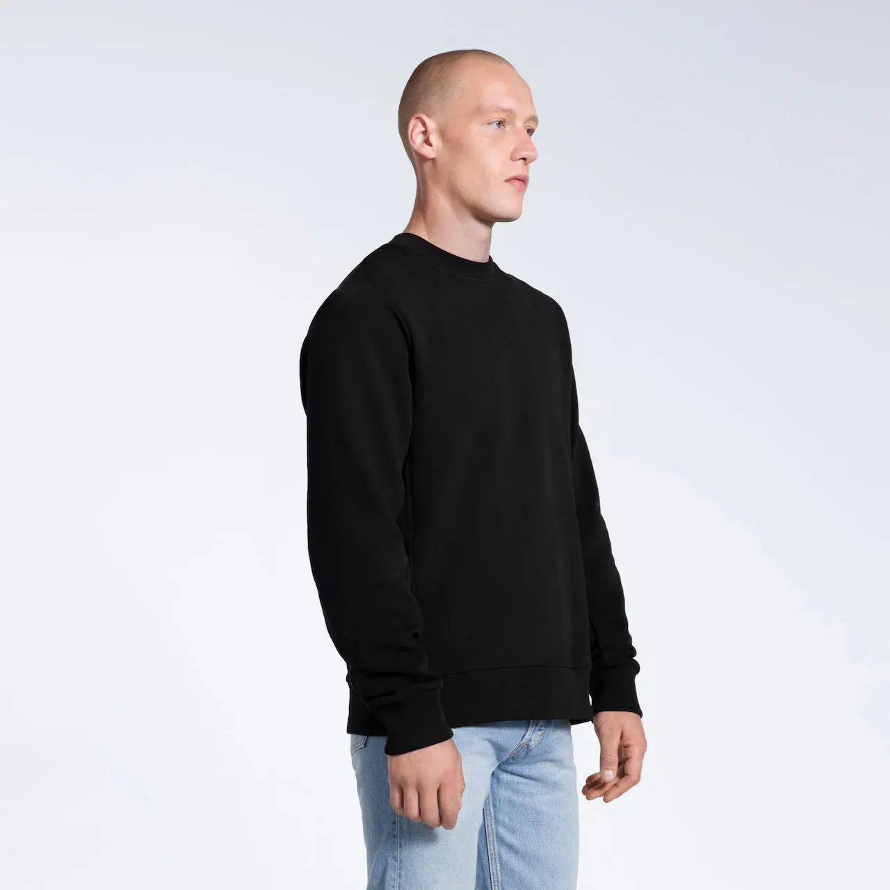French Terry Mens Organic Sweatshirt - Image 5