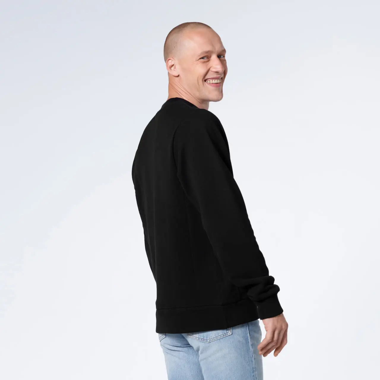 French Terry Mens Organic Sweatshirt - Image 6