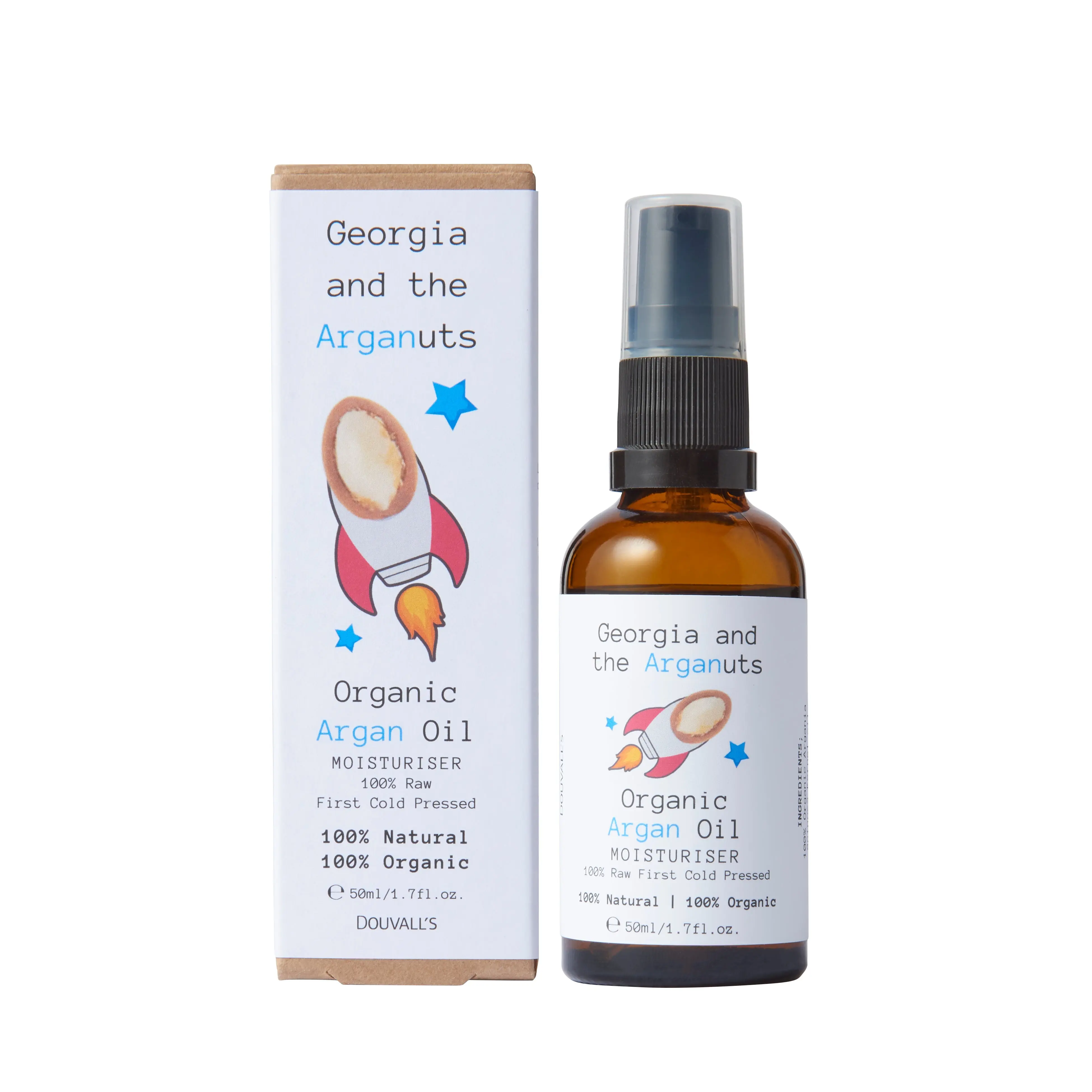 Georgia and the Arganuts Children's Organic Argan Oil Moisturiser 50ml | Nourishing and Soothing Care for Sensitive Skin - Image 3
