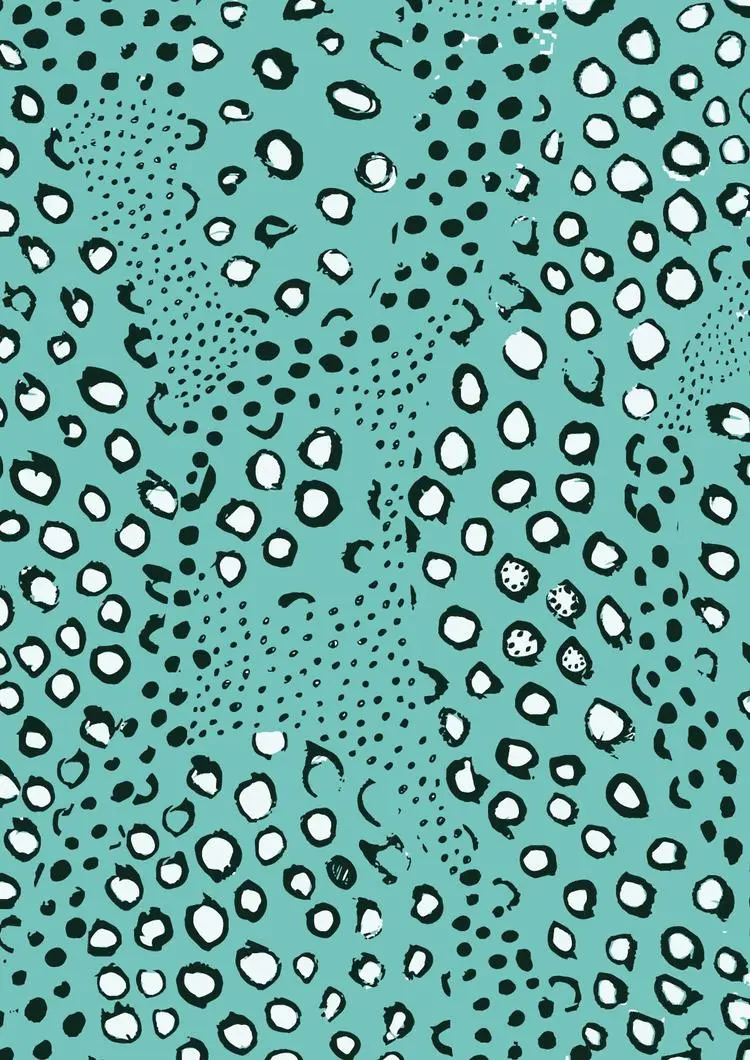 Green Dots Organic Cotton Robe - Image 3