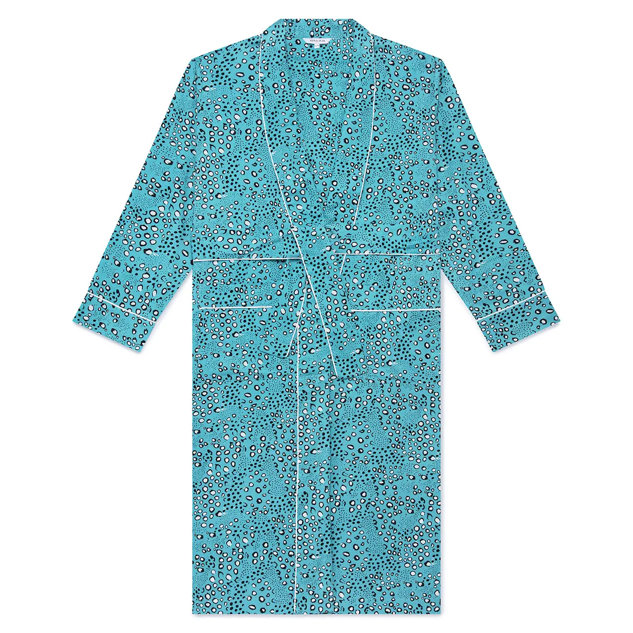 Green Dots Organic Cotton Robe - Image 4