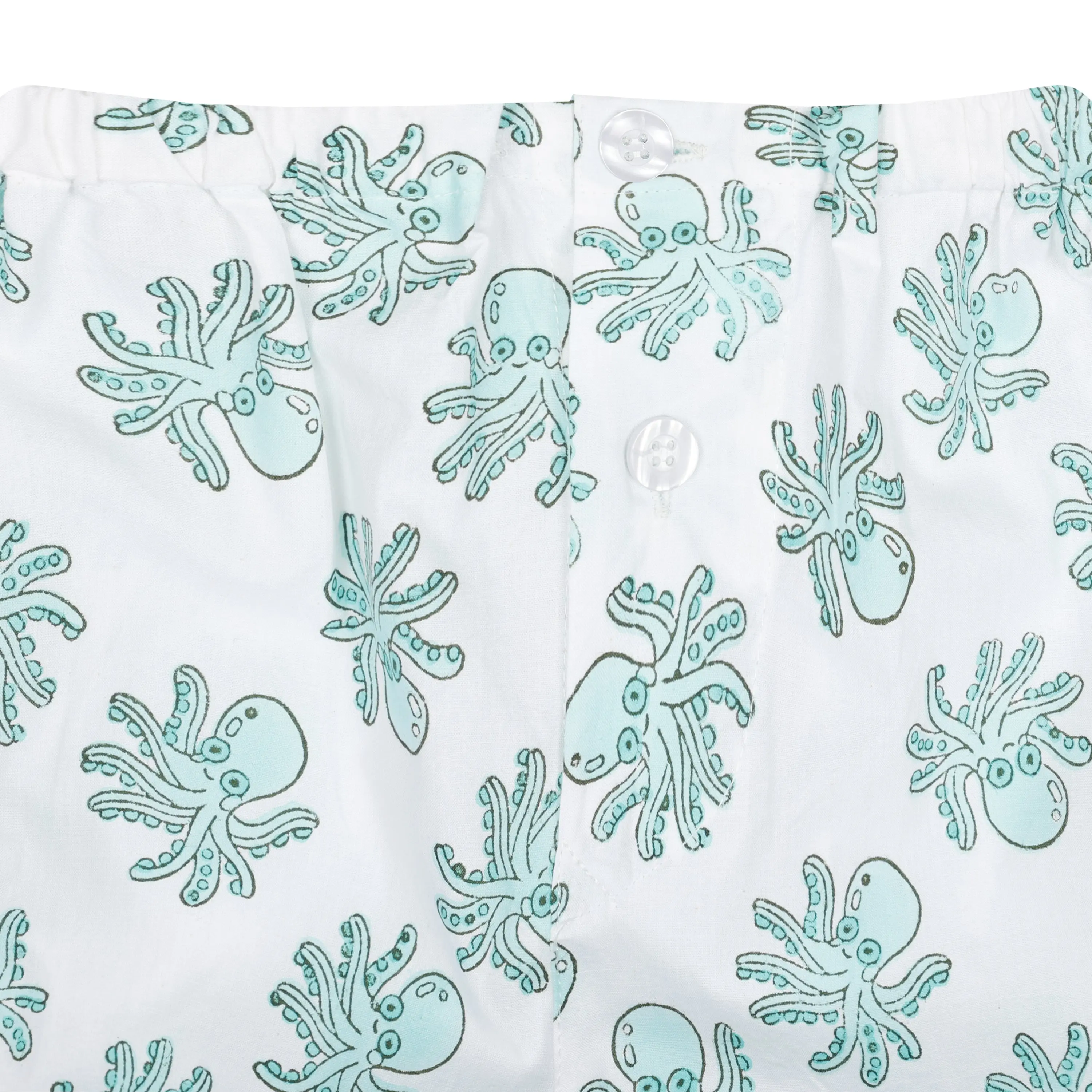 Green Octopus Children's Pyjamas - Image 2