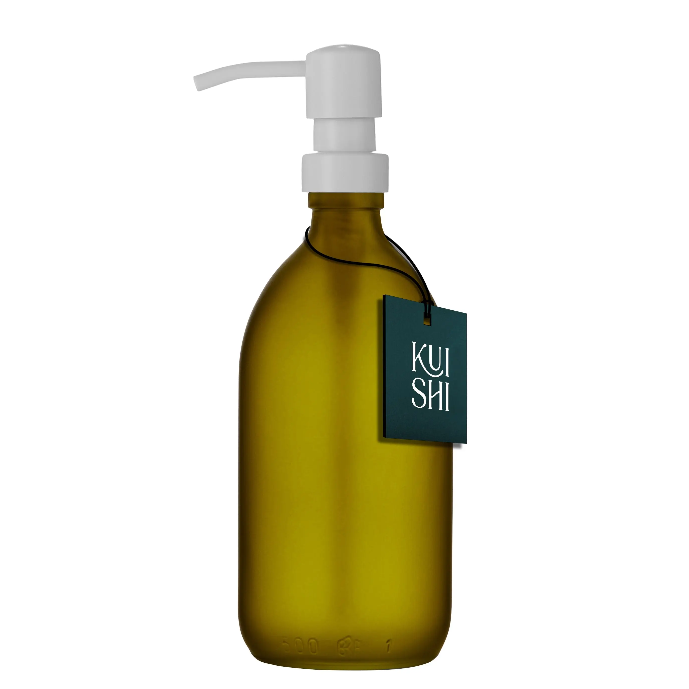 Green Soap Dispenser Stainless Steel Pump - Image 6