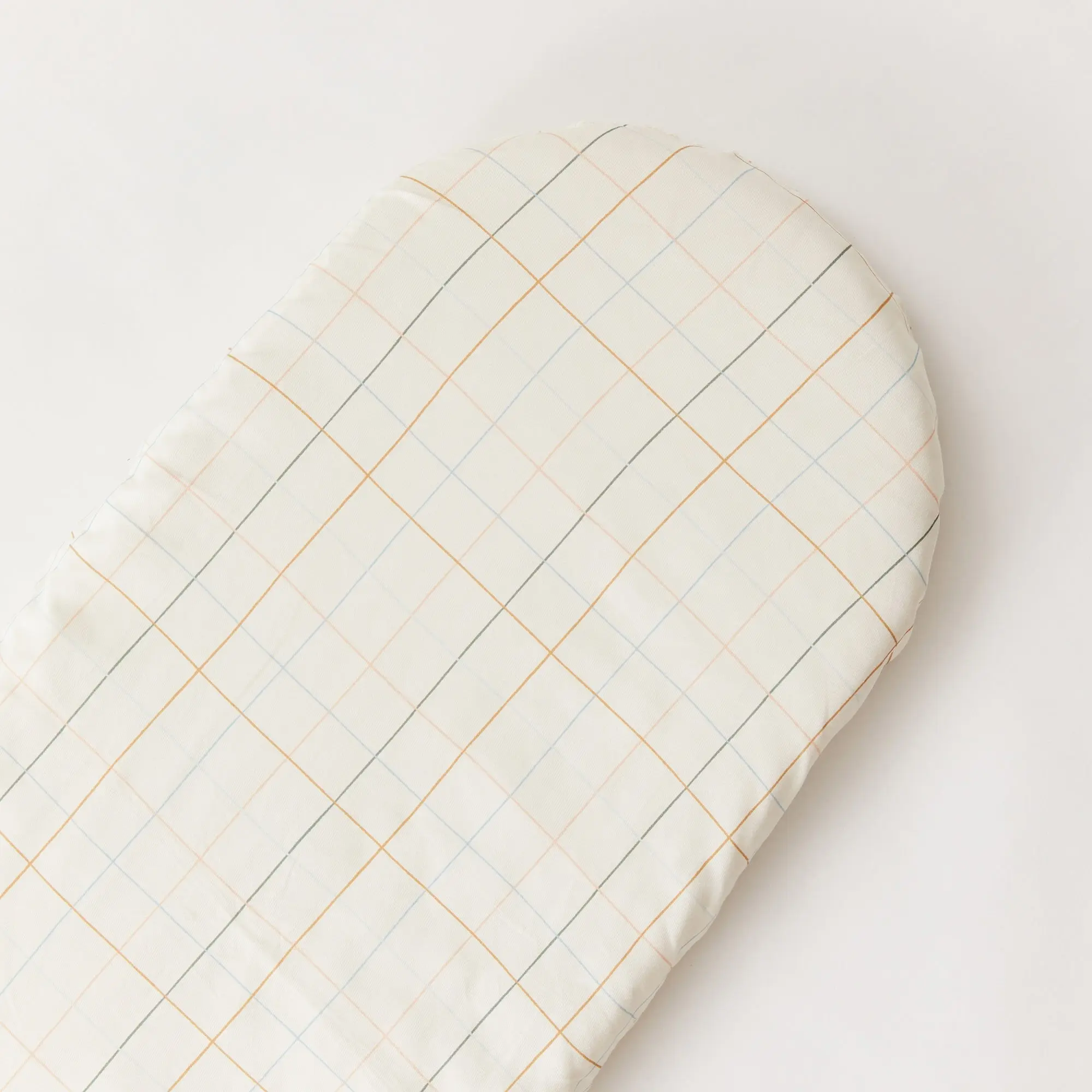 Grid Organic Cotton Fitted Sheet - Image 6