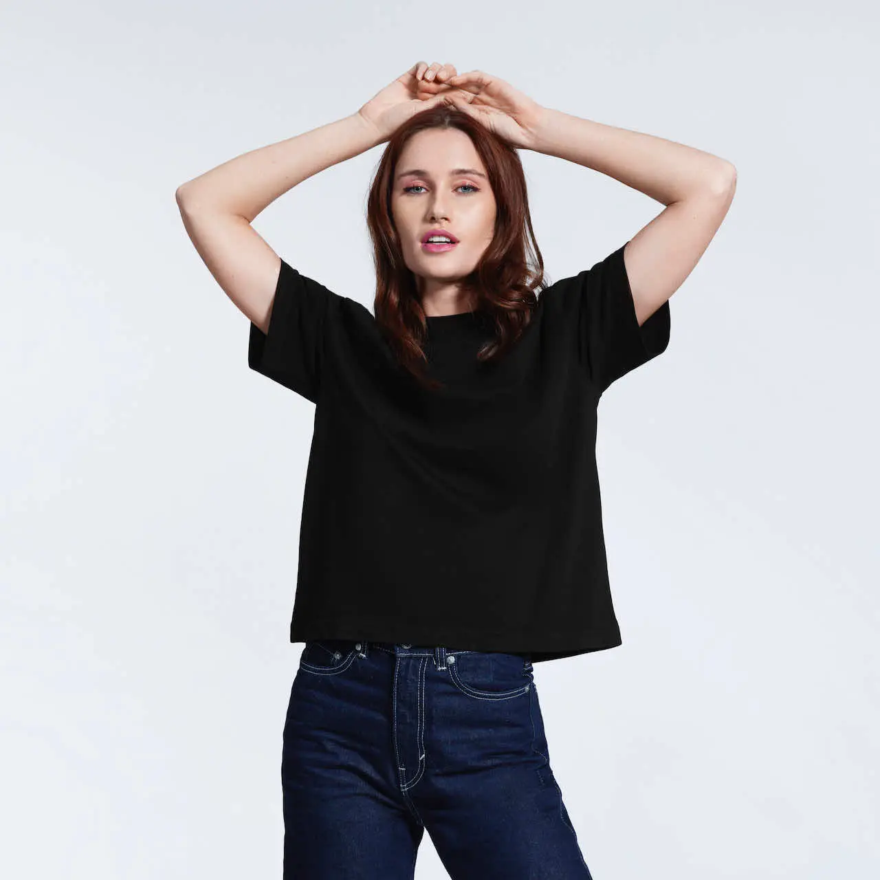 Heavyweight Boxy Women's Organic T-Shirt - Image 14