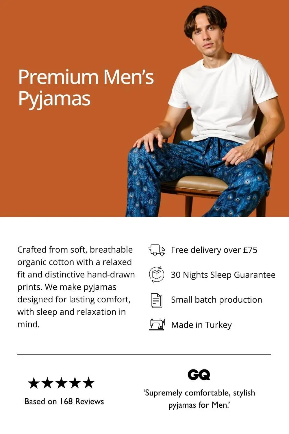 Hera Mens Pyjama Trousers - Image 8