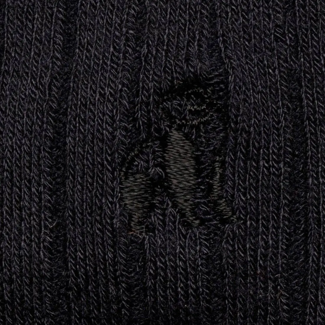 Jet Black Bamboo Socks - Image 4