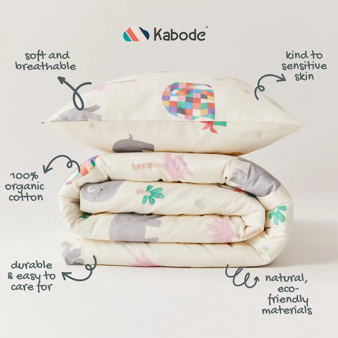 Kabode x Elmer Duvet Cover & Pillowcase - Image 4