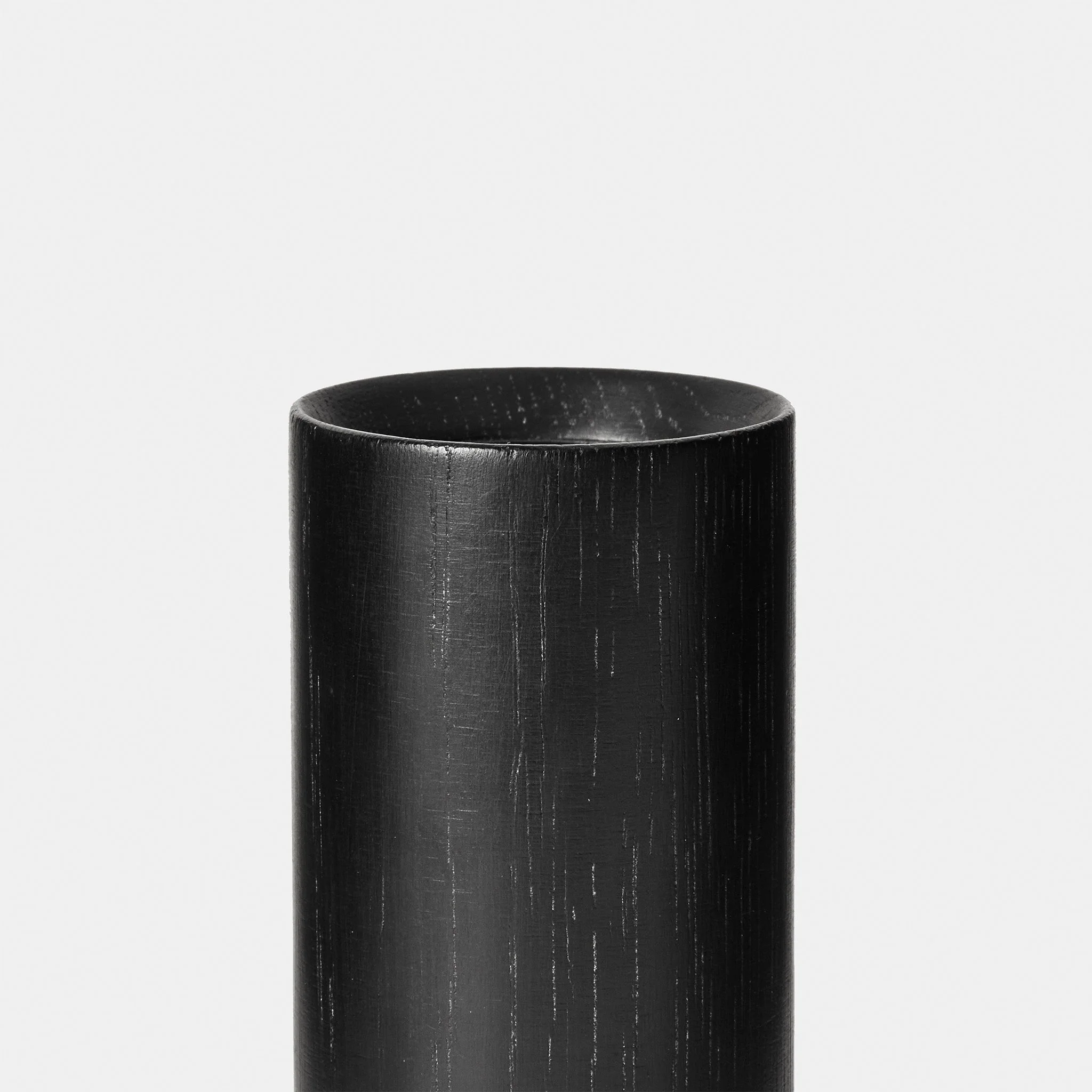 Knuckle Table Lamp in Blackened Oak + Oblo - Image 3