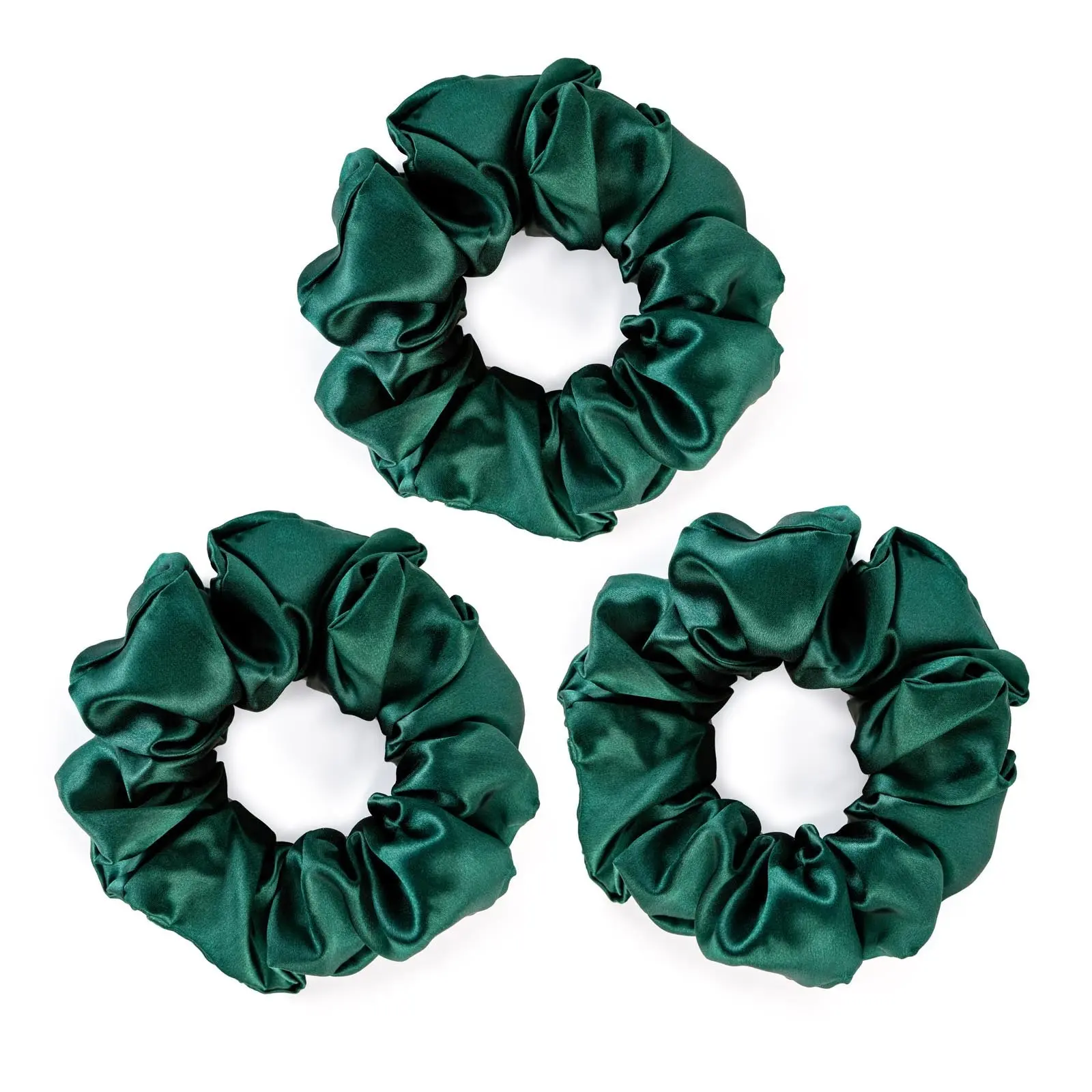 Large Silk Scrunchies Pack of 3 - Image 11