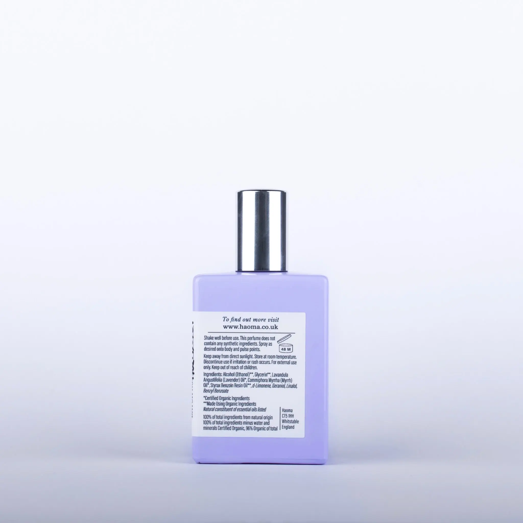 Lavender Organic Single Note Eau de Parfum - Image 2