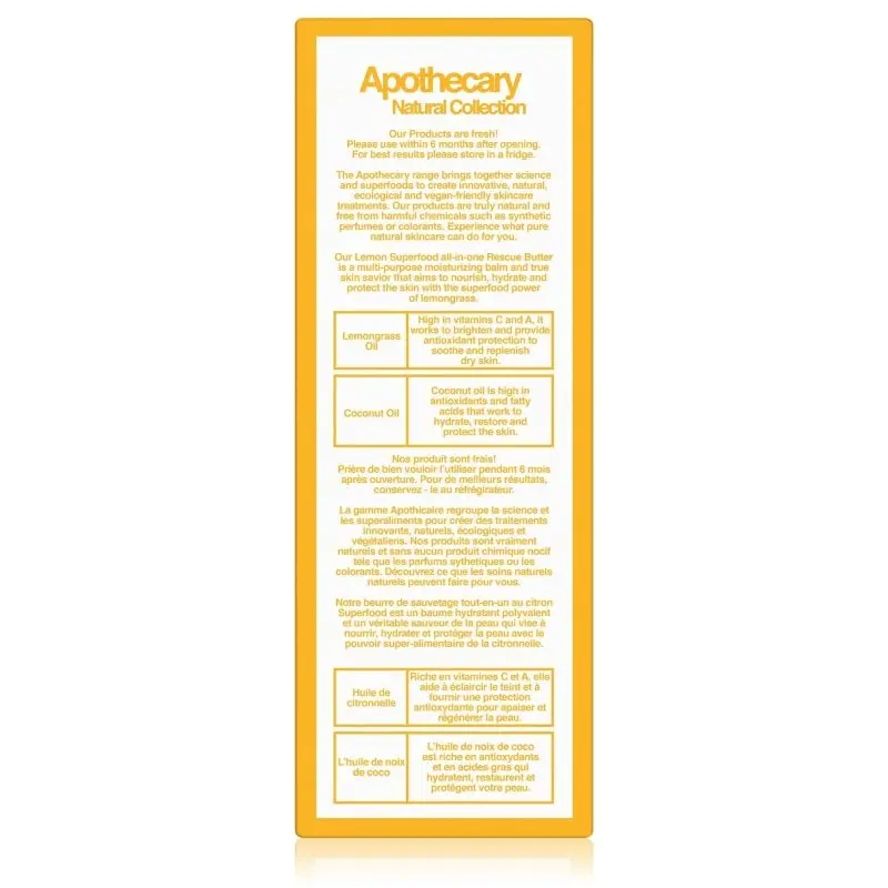 Lemon Superfood All-In-One Rescue Butter 50ml - Image 7