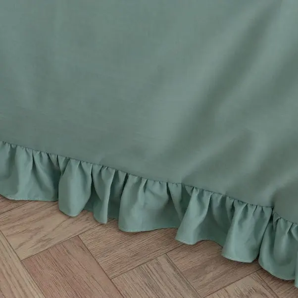 Lilypad Briona Frilled Edge Duvet Cover & Pillowcase Set - Image 6