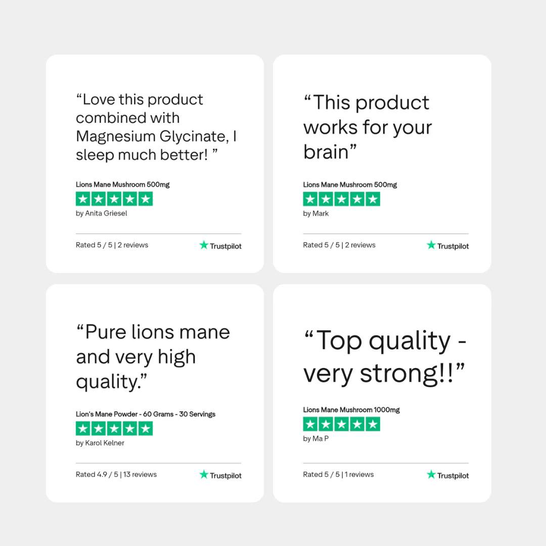Lion's Mane Powder - 60 Grams - 30 Servings - Image 6