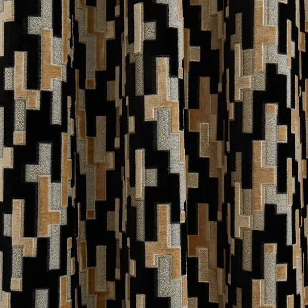Lori Velvet Eyelet Curtains - Image 3
