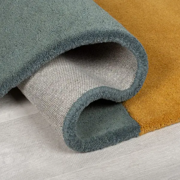 Lozenge Abstract Wool Rug - Image 5